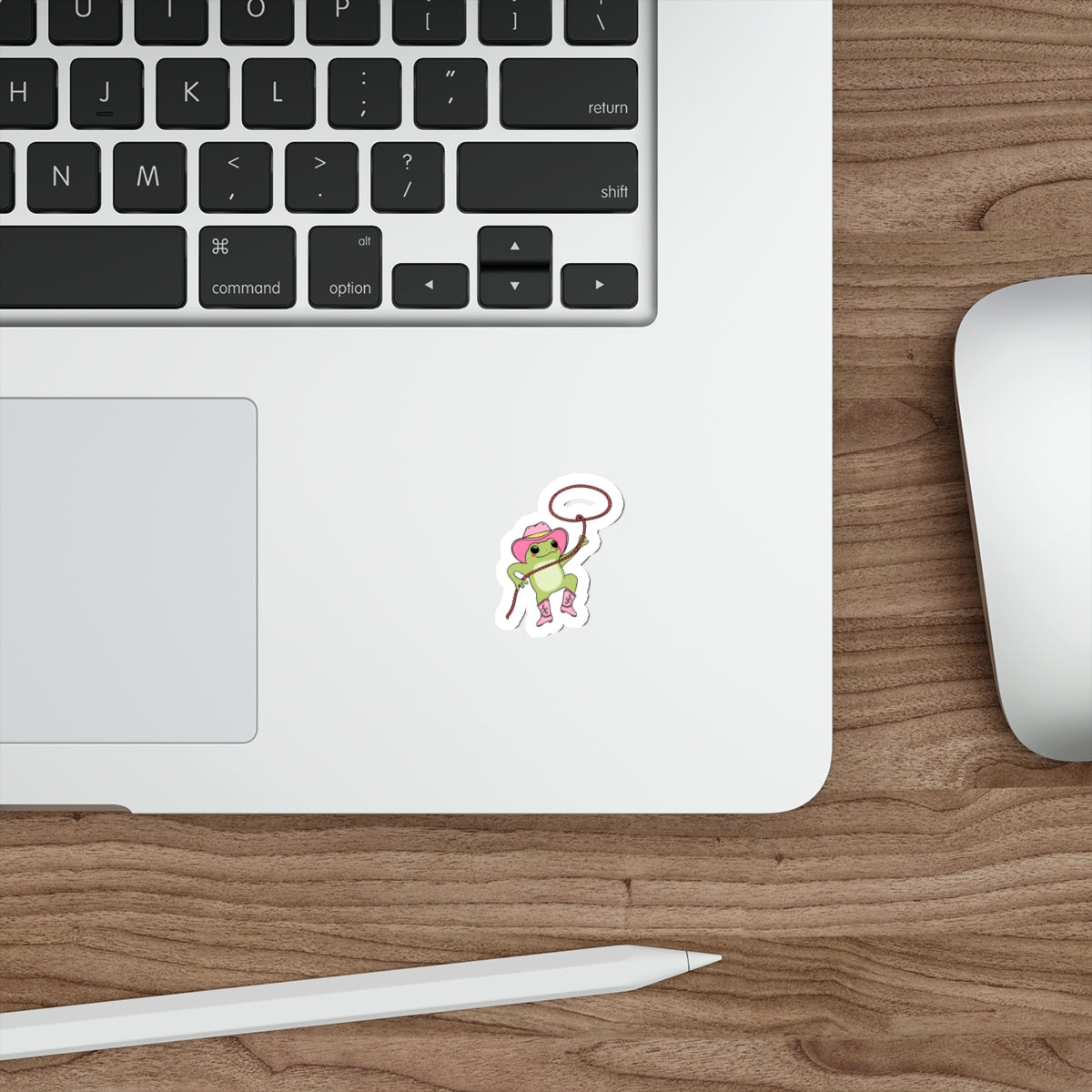 Cowgirl Frog Stickers